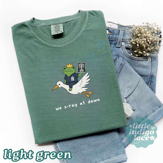 We X-Ray At Dawn Shirt Comfort Colors® Radiology Tech Tee Rad Tech Gift X Ray Technologist Medical Imaging Shirt X-Ray Tech T-Shirt
