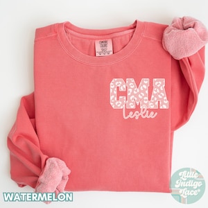 Personalized CMA Sweatshirt, Gift for CMA, Medical Assistant Sweatshirt, MA Student Gift, Medical Assistant Graduation Gift, Cma Crewneck