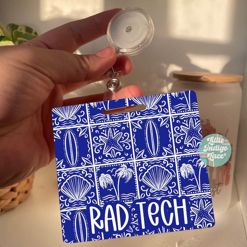 Beach Badge Buddy, MD Badge Buddy, Xray Badge Backer Holder, Laboratory ...