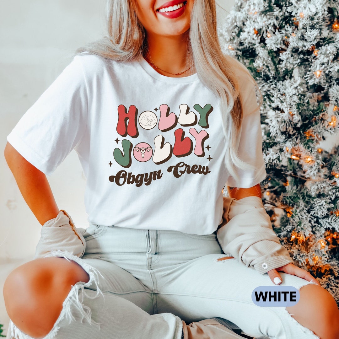OBGYN Christmas Shirt OB Nurse Christmas T Shirt Labor and Delivery ...