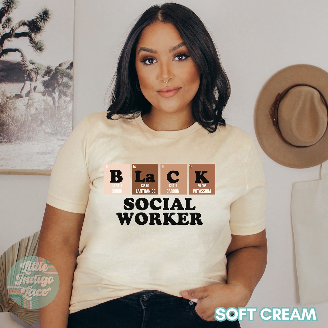Black Social Worker Shirt, Black History Shirt, LCSW Shirt, Black ...