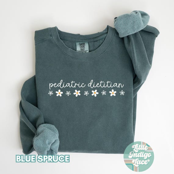 Pediatric Dietitian Sweatshirt, Pedi Dietitian Sweatshirt, Registered Dietitian sweater, Gift for Dietitian Grad, RD Crewneck, Nutritionist