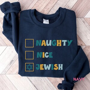 Hanukkah Sweatshirt Funny Chanukah Sweater Hannukah Sweater Jewish Hanukkah gifts Hanukkah Pajamas Jewish Holiday Gift