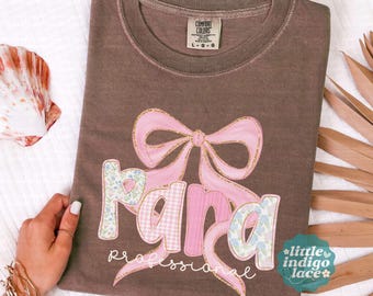 Para Professional Shirt, Coquette Para Pro Shirt, Comfort Colors Teacher Aide Tee, Para Educator Gift, Bow School Staff Shirt