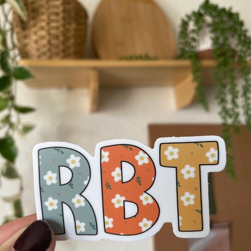 RBT Sticker, Registered Behavior Technician Sticker, Special Education Teacher,, ABA Sticker, Sped Teacher Laptop Sticker, Behavior Tech