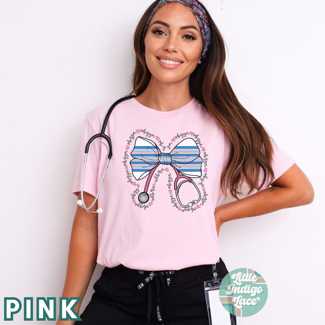 Coquette OBGYN Shirt, OB-GYN Nurse Tshirt, Gift for Ob Nurse Grad ...