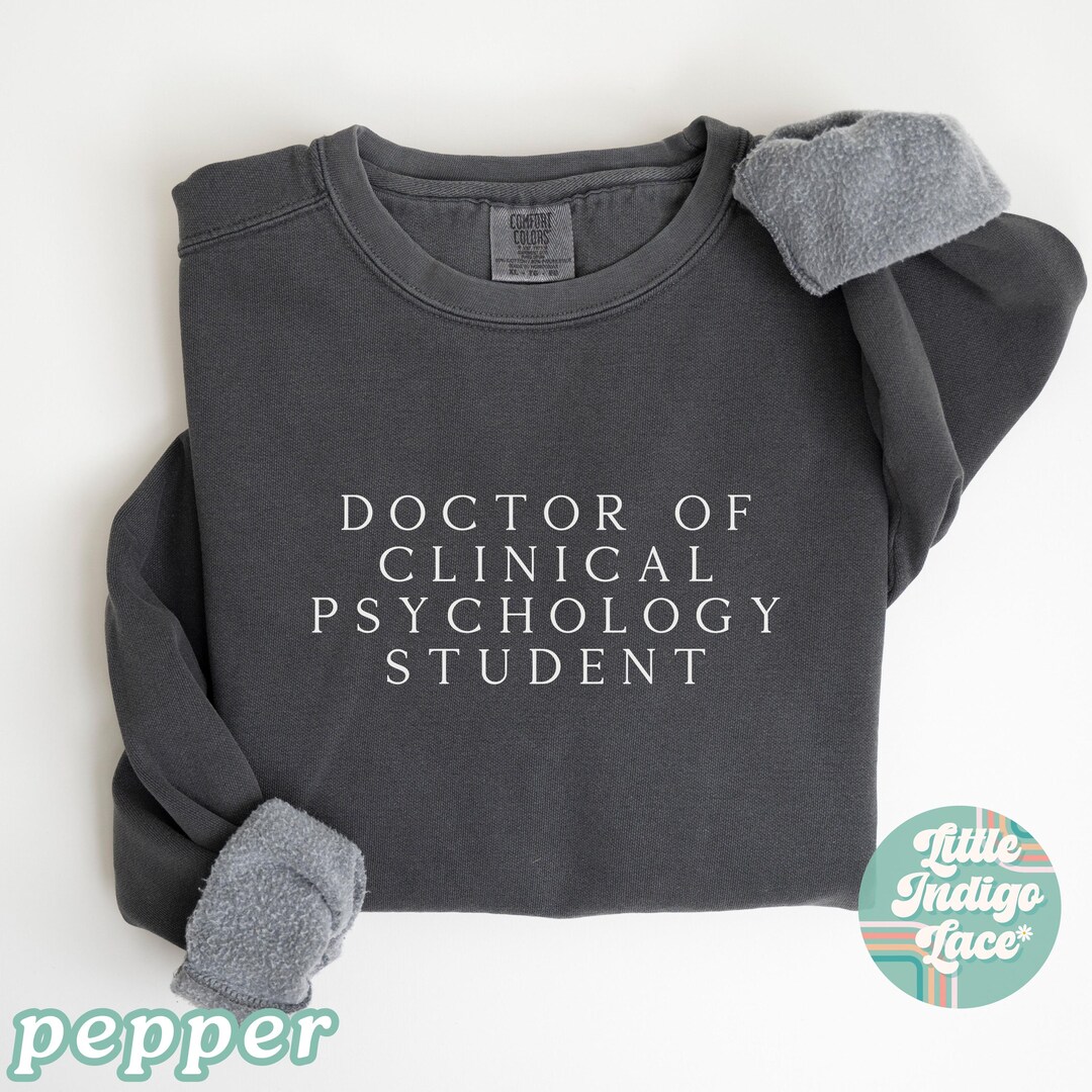 Psych Sweaters Doctor of Clinical Psychology Student Sweatshirt, Psyd Sweater, Gift ...