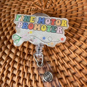 OT Badge reel, Gift for Occupational Therapist, COTA Badge Reel, Occupational Therapy, Future OT, Ota badge, Ot student, Fine Motor Promoter image 7