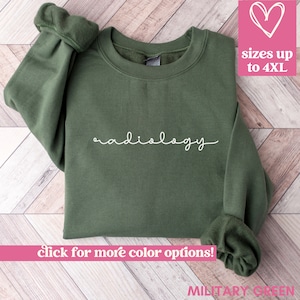 Radiology Tech Sweatshirt gift for Rad Tech, Xray Tech Sweater, CT Technologist Crewneck Pullover, MRI Tech Sweater, Radiologic Tech Sweater