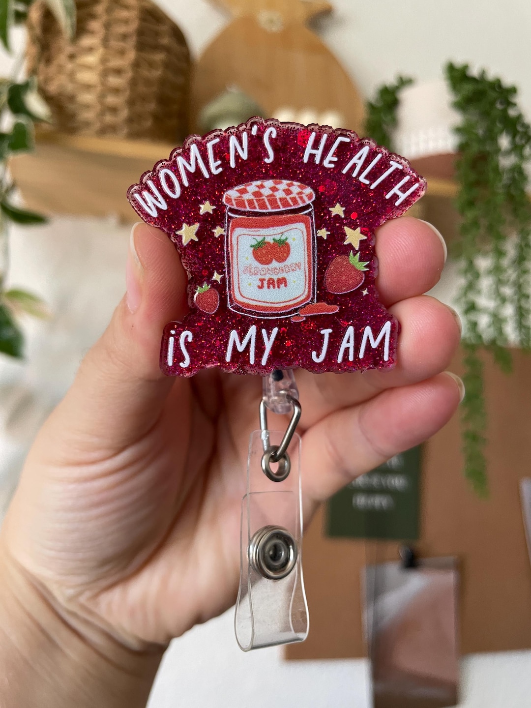 Women's Health Badge Reel, WHNP Badge Reel, Gift for Obgyn Nurse, Ob ...