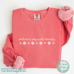 Peds Physical Therapy Sweatshirt gift for Physical Therapist Pediatric PT Sweater Doctor Physical Therapy Crewneck Pediatric DPT