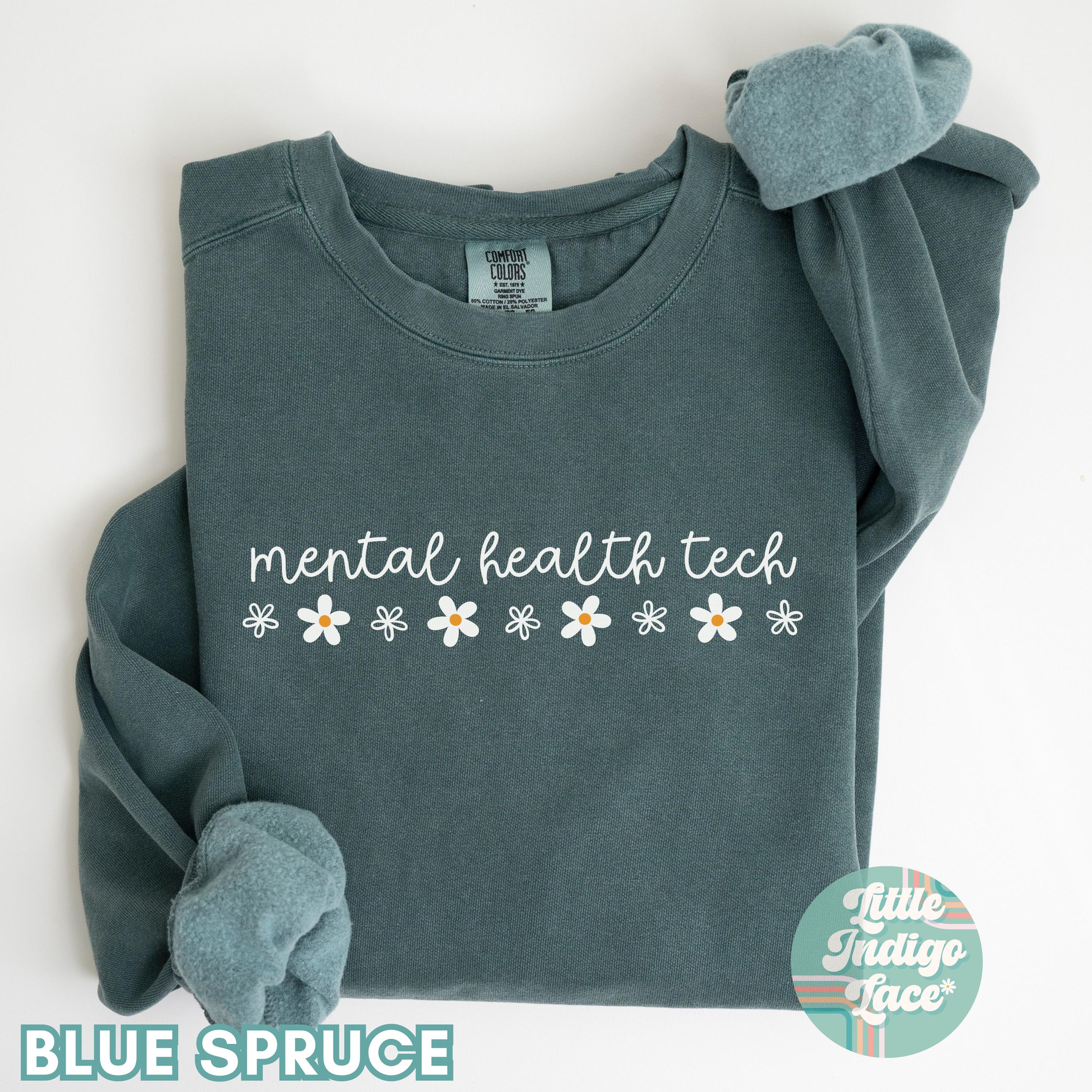 Mental Health Tech Sweatshirt MHT Sweater Gift for Mental Health Technician Grad Behavioral Health Tech Sweater Psychiatric Tech Crewneck