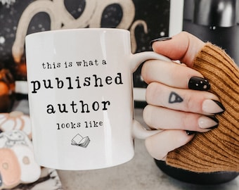 This is What a Published Author Looks Like Mug, Published Author Mug, Gift for best selling author, Writer Gift, Author Coffee mug
