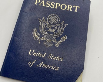 Authentic US Diplomatic Passport 1987