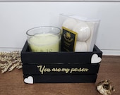 Mini crate keepsake box. 5&quot;