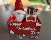 Valentines day wooden crates.  Love you more gifts.