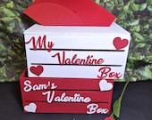 Valentines Day Box – Valentine's Basket for Treats, Cards & Décor. 9 and 12"