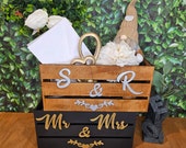 Wedding card box. Wedding decorations.  12.5&quot;