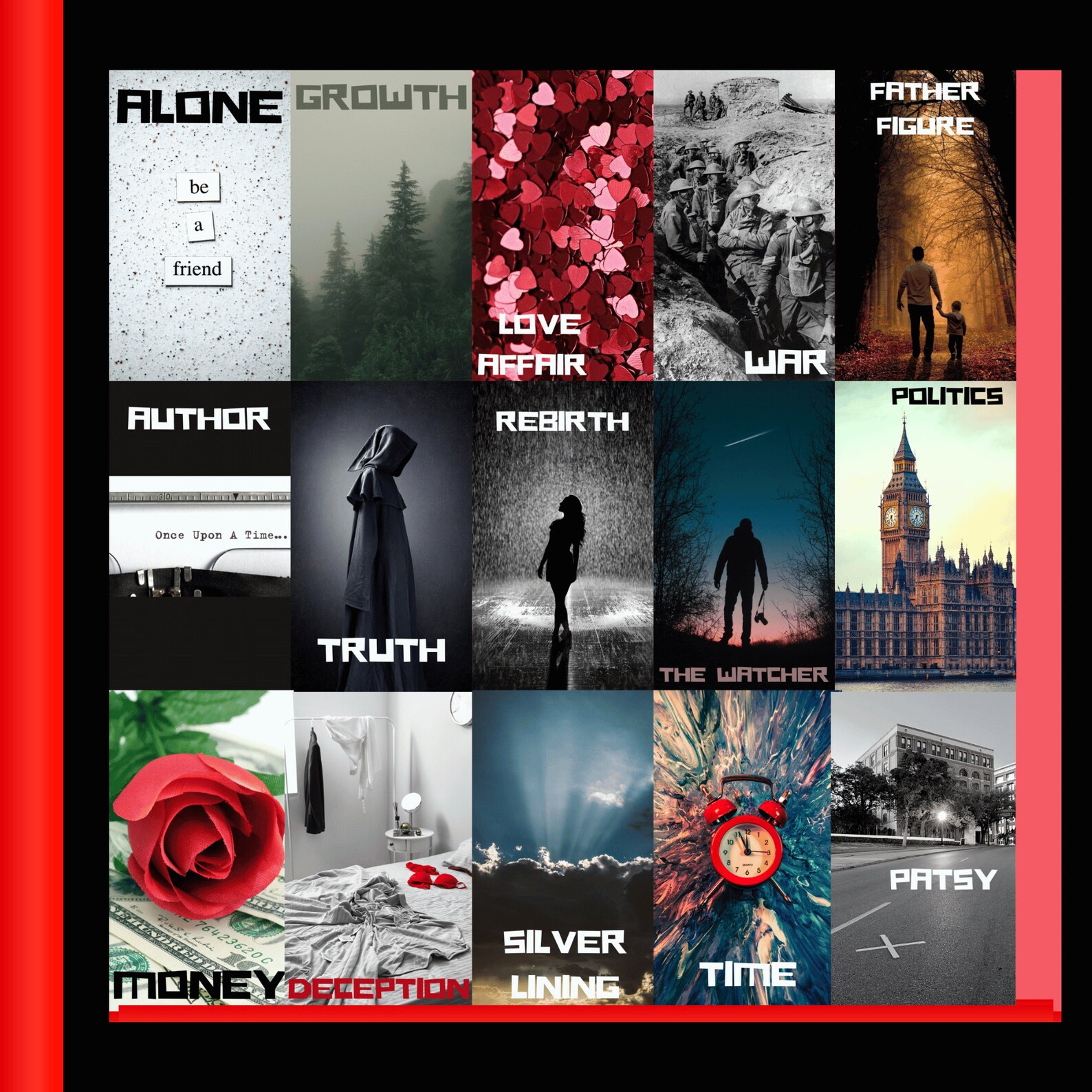 Printable True Crime Oracle Cards, Tarot Deck, Divination, Digital ...