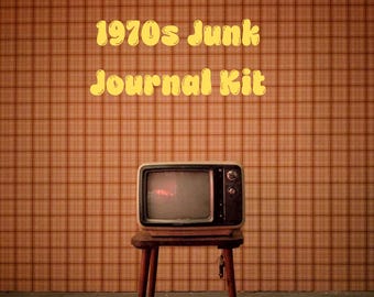 70er Jahre Ephemera Prints, Digital Download