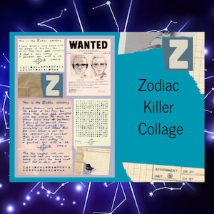 Printable True Crime News Page, Digital Collage Print, Journaling, Scrapbooking