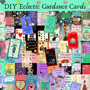 Printable Oracle Cards, Spiritual Guidance, Divination, Clarifying, DIY Gift, Digital Download