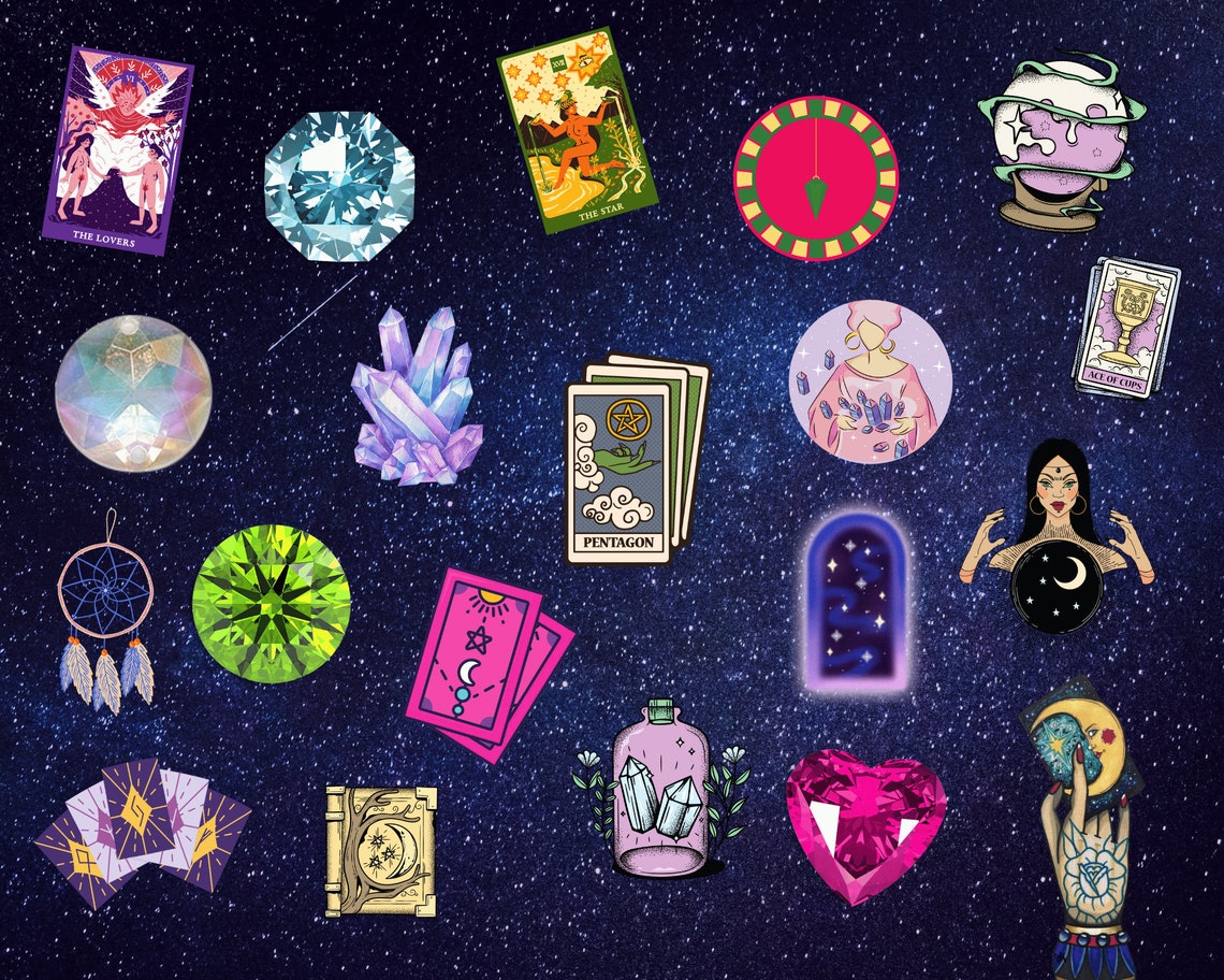 Printable Tarot Sheets Clairvoyant Scrapbooking Tarot - Etsy