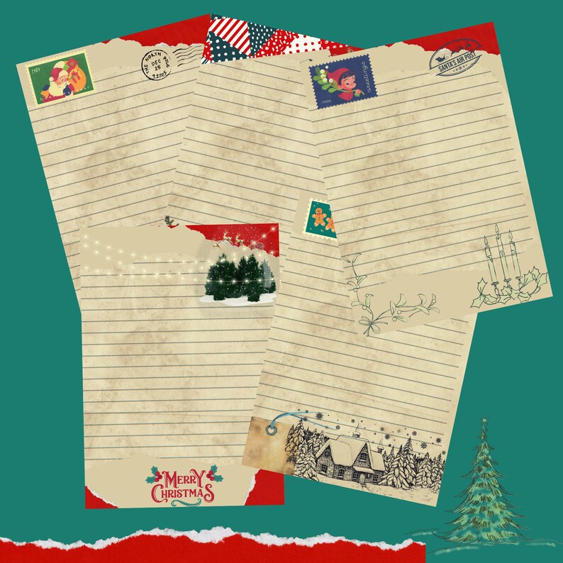 christmas-stationery-set-digital-paper-letter-writing-printable-diy-craft-png-festive