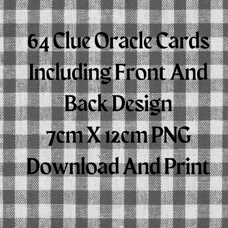 Printable Crime Oracle Deck, DIY Tarot, True Crime, Murder Mystery ...