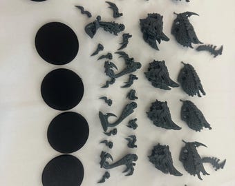Zoanthropes 3d resin printed 16k resolution table top minatures
