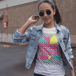 Koszulka z krótkim rękawem Retro Supercross/Supercross/Racing/Unisex