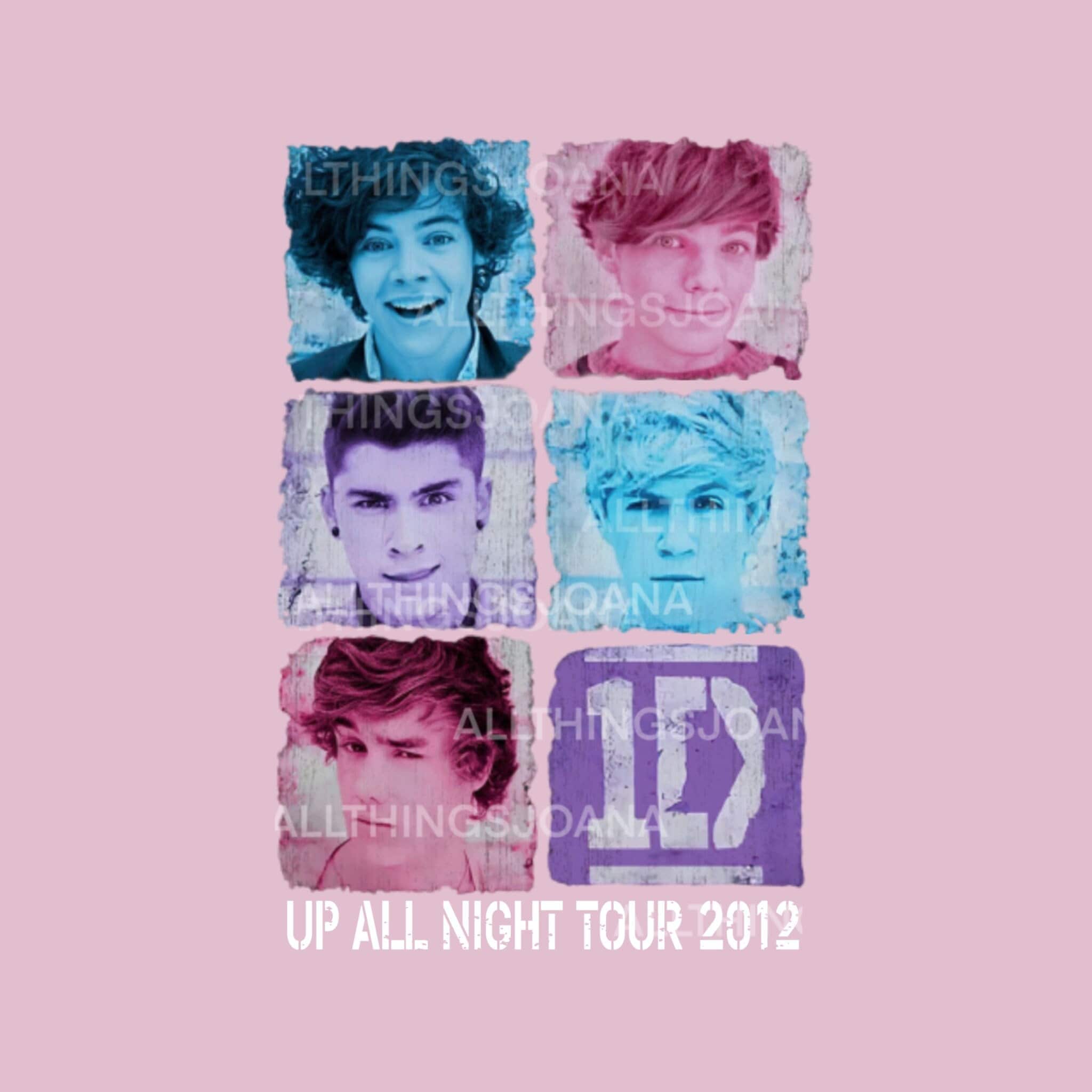 Harry Styles ライブ Tシャツ OneDirection Harry Styles 2012 One Direction Up All Night Tour T-Shirt