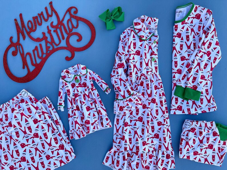 #Elf Pajama Set Pajamas Just For Littles™