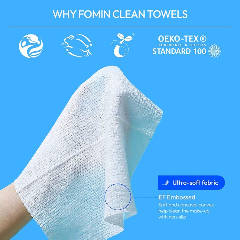Ecoclean Disposable Face Towels Ultrasoft Face Towel for Etsy