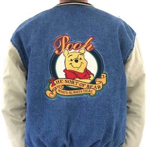 Buy Winnie the Pooh Denim Jacket Online In India Etsy India