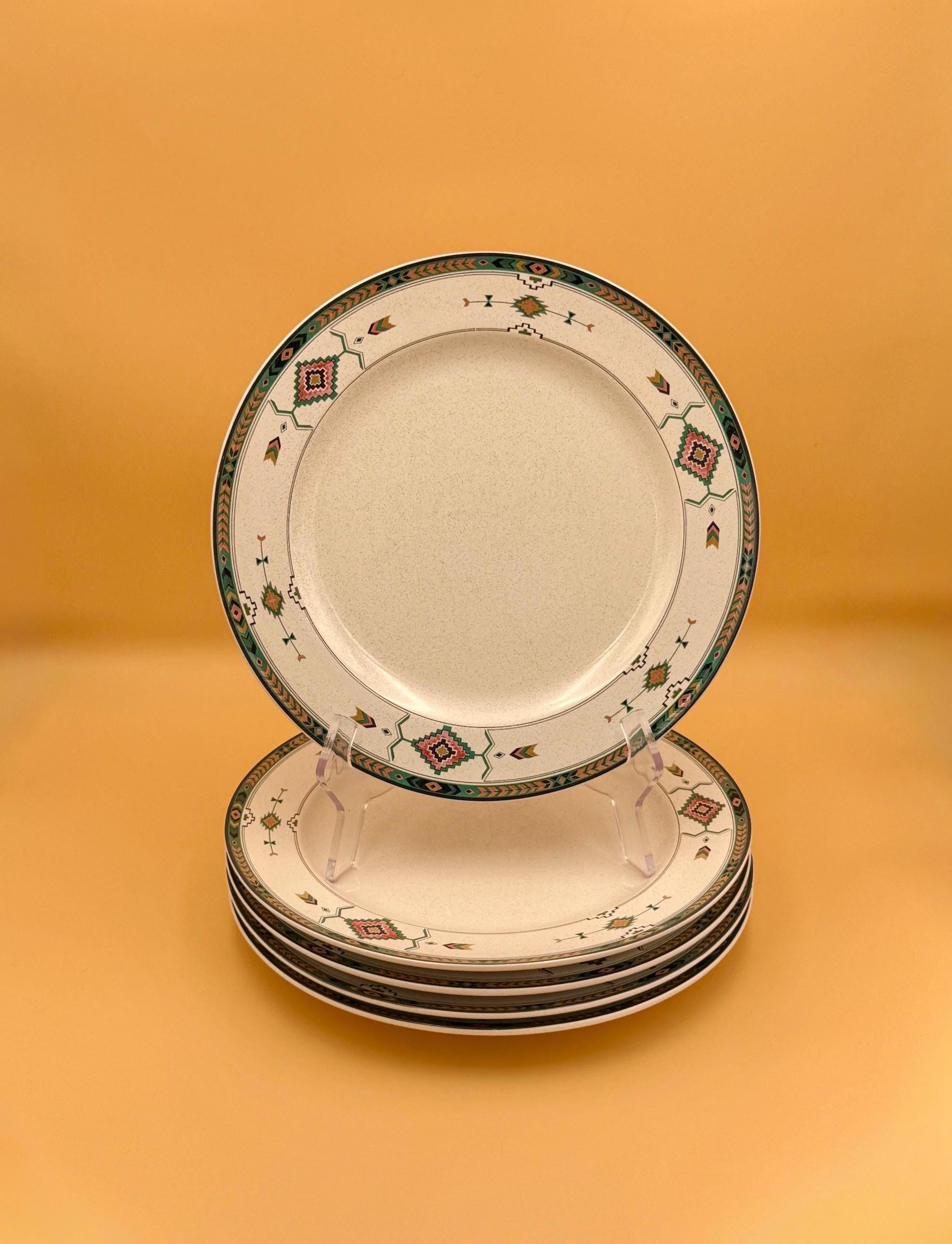 Aztec Dinner Plates - Etsy