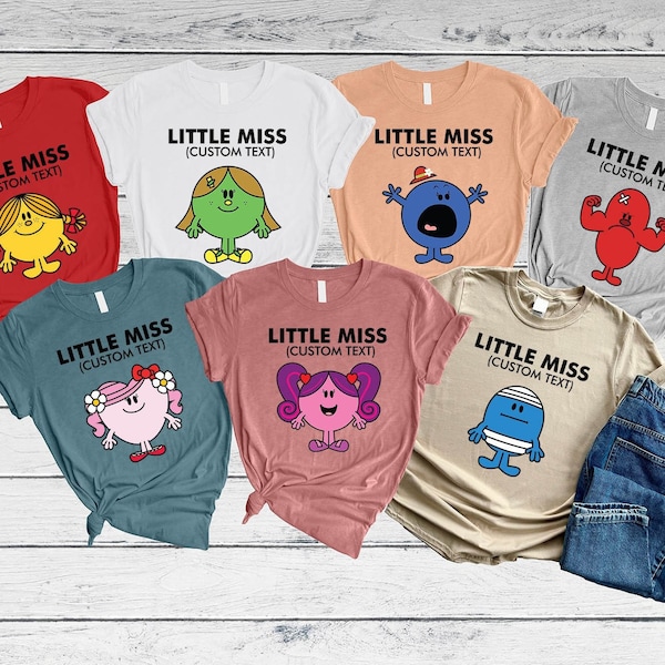 Little Miss Custom Shirt, personalisiertes Little Miss Shirt, süßes Little Miss, Little Miss Lehrershirt, Little Miss Sweatshirt, Little Miss