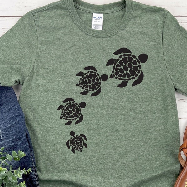 Sea Turtle Shirt, Turtle Shirt, Turtle Lover Shirt, Summer Shirt, Beach Life Shirt, Ocean Lover Shirt ,Beach Shirt, Animal Lover Shirt