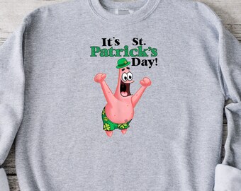 It's St. Patrick's Day Sweatshirt, Lucky Sweatshirt, St. Patricks Day Sweatshirt, Irish Gift,Shamrock Sweatshirt, Gift For St. Patrick's Day