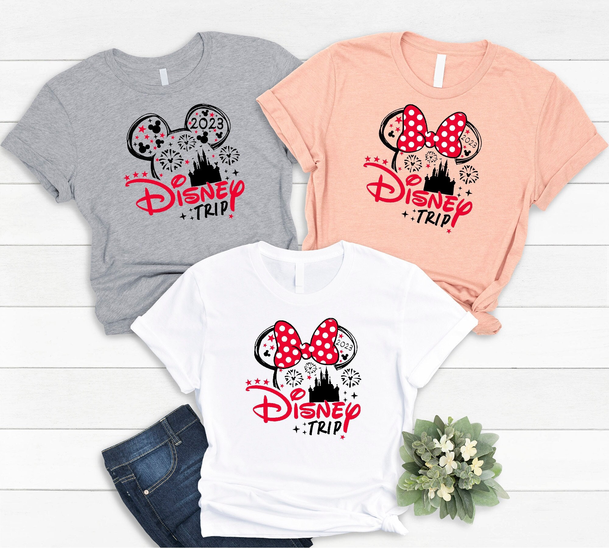 Discover Disney Trip 2023 Shirt ,2023 Shirt, Disney Family Shirt, Disneyland Shirt, Mickey And Minnie Shirt