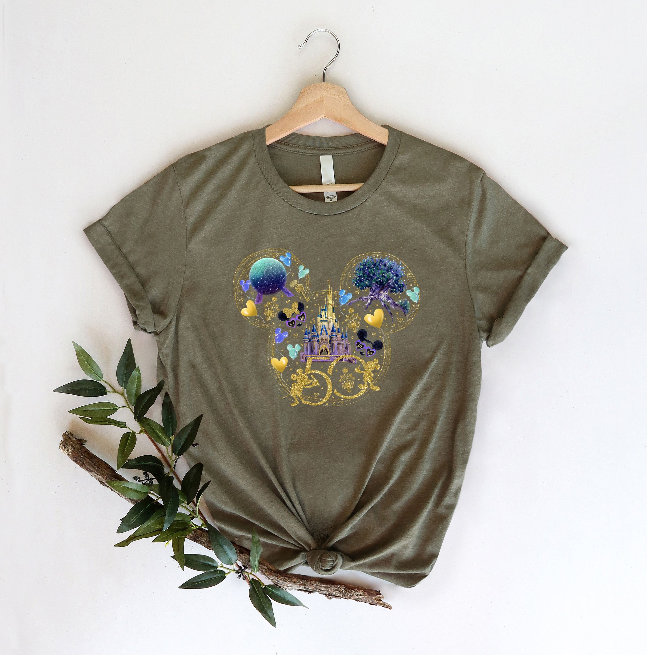 Discover Disney 50th Anniversary Celebration Shirt, Disney Vacation Shirt, Disney World 50th Anniversary Shirt