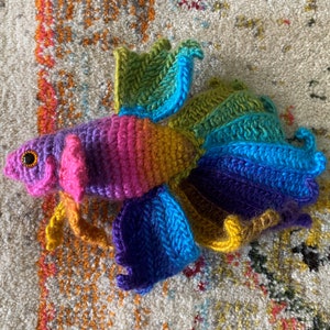 Patrón de crochet para Betta Betta