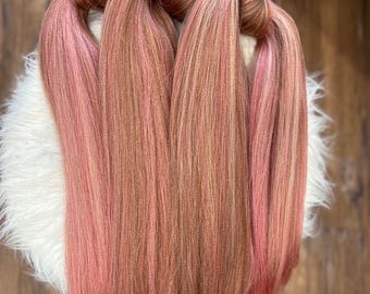 Synthetic Braiding Hair - Candy Pink main image 0