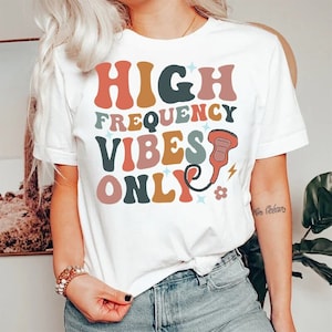 Ultrasound Tech Sweatshirt, Sonographer Shirt, Ultrasound Technologist Crewneck Sweatshirt, High Frequency Vibes Only Sonography Student