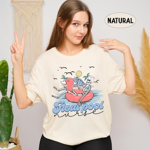 Float Nurse Shirt, Funny Skeleton Float Pool Nurse Tee, Emergency Medicine, Surgical Medical, Funny RN Gift, Nurse Week Appreciation Gift