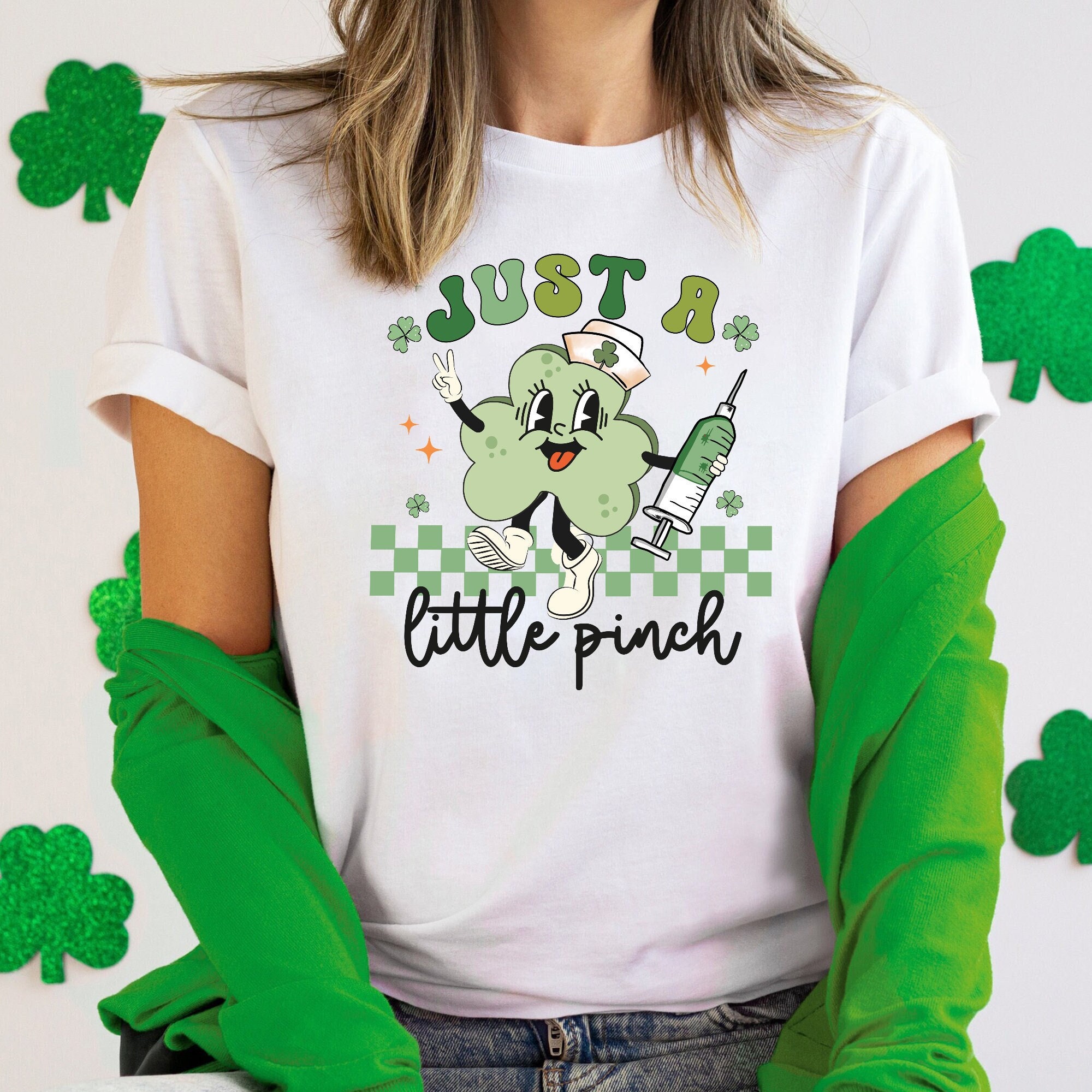 St Patrick's Day Gifts I'm A Lucky Pediatric Nurse T-Shirt St Patrick's Day Gifts I'm A Lucky Pediatric Nurse T-Shirt