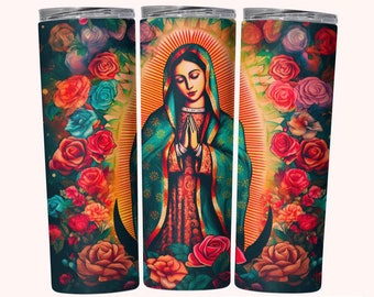 Virgen de Guadalupe 20 oz Sublimated Tumbler