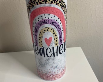 Teacher 20 oz sublimated Tumbler