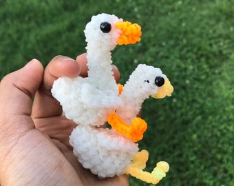 Rainbowloom Loomigurumi Goose