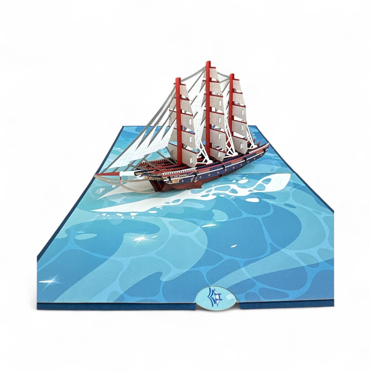 Cutty Sark Pop up Card: 3D Paper Craft Gift (15x20cm) - Etsy